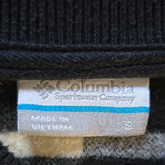 Columbia Black and White Plaid Jacket - Picture 2 of 4